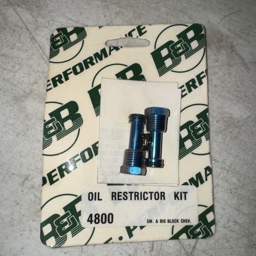 Performance oil - b&b,