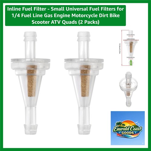 Universal inline fuel filters - universal,