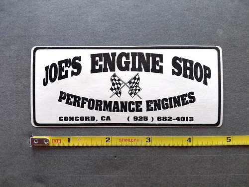 Joe engine - "joe's,